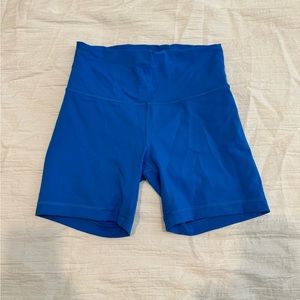 Lululemon wunder train high rise 6” short
